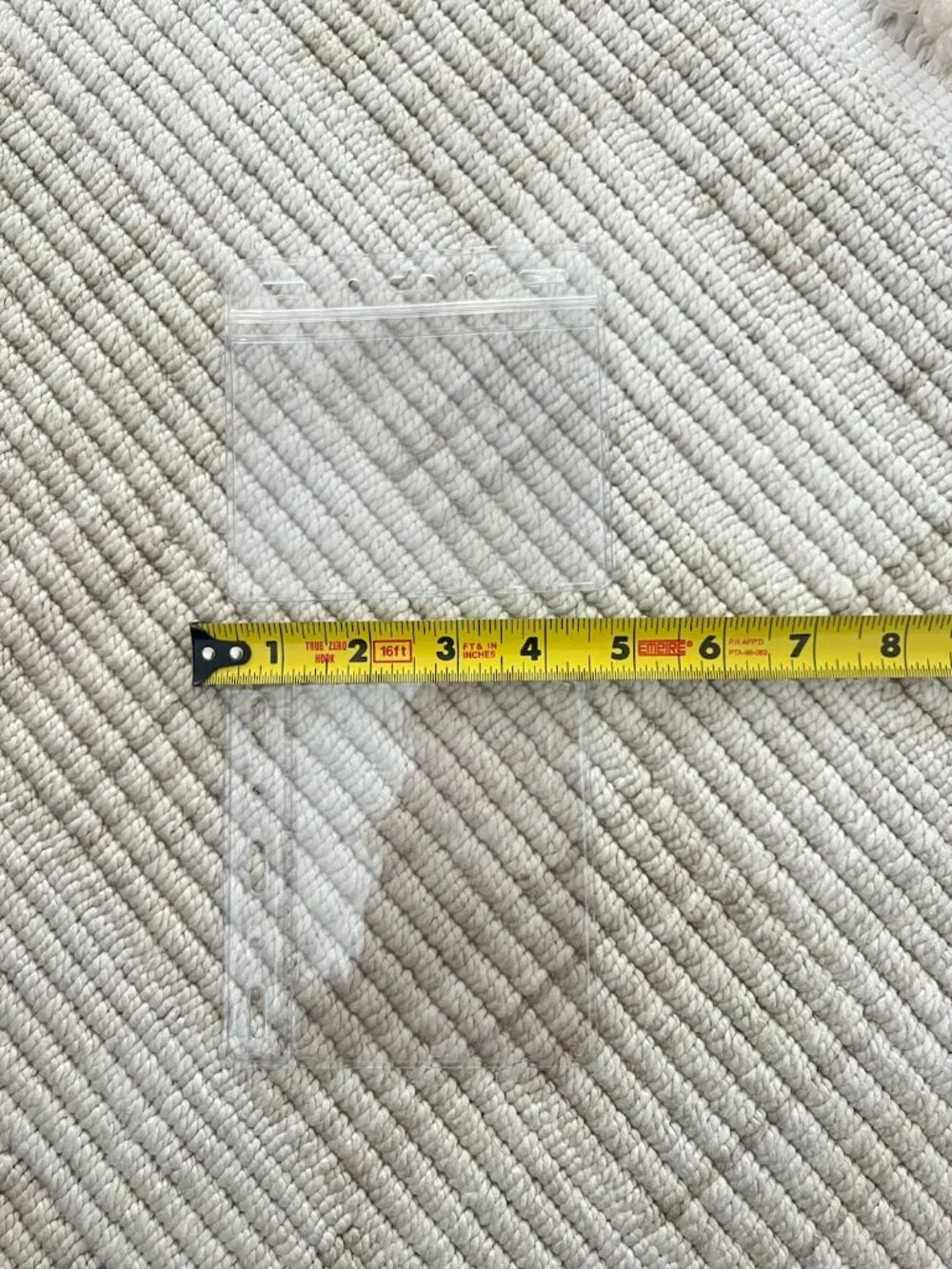 Clear Magnet PVC ID Label Badge Holder - 14 Pcs